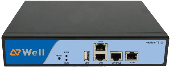 Yeastar NeoGate TE100 IP ISDN30 brána, 1xPRI, 1xLAN - obrázek produktu