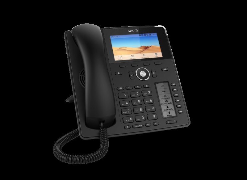 SNOM D785 IP tel.,PoE, 4,3" LCD, 6 (24) prog. tl., - obrázek produktu