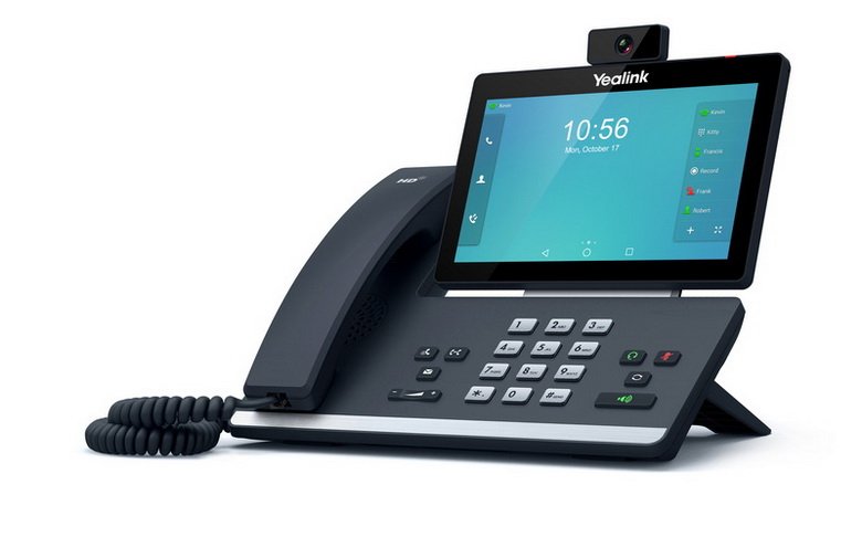 Yealink SIP-T58V SIP telefon, Android, PoE, 7" bar. LCD, 27 prog. tl., GigE - obrázek č. 1