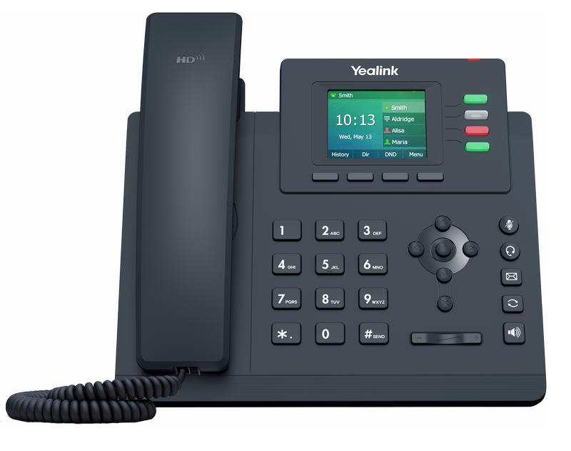 Yealink SIP-T33G SIP telefon, PoE, 2,4" 320x240 barevný LCD, 4 x SIP úč., GigE - obrázek produktu