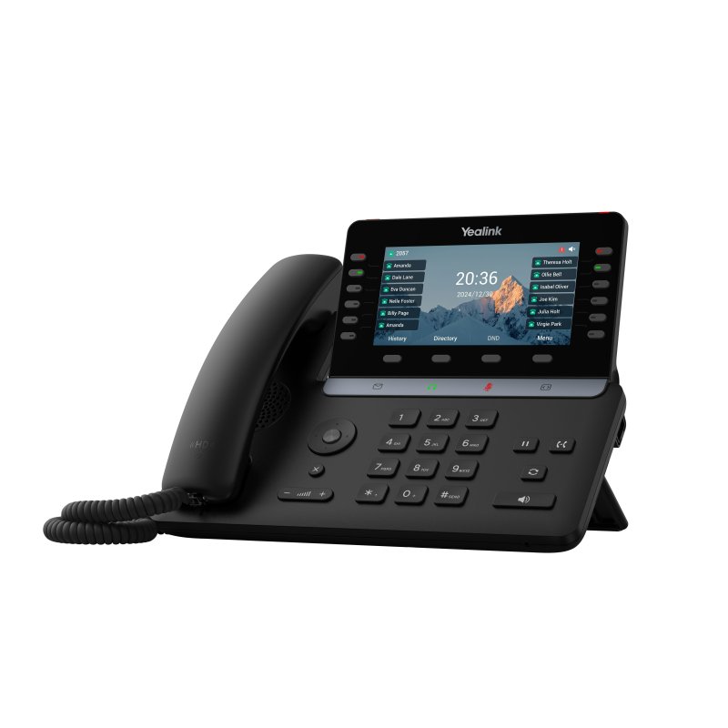 Yealink SIP-T85W SIP telefon, PoE, 5,5"bar. LCD, GigE, 16 SIP účtů, BT, Wi-Fi 6 - obrázek č. 2