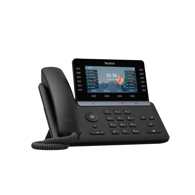 Yealink SIP-T85W SIP telefon, PoE, 5,5"bar. LCD, GigE, 16 SIP účtů, BT, Wi-Fi 6 - obrázek č. 1