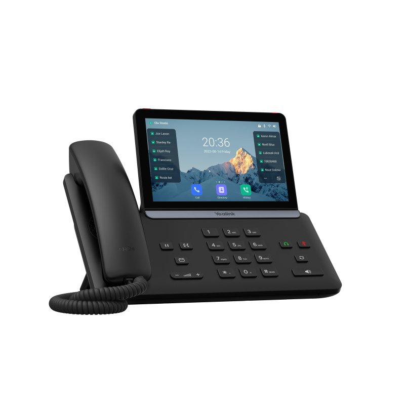 Yealink SIP-T88W SIP telefon, PoE, 7"bar. LCD, GigE, 16 SIP účtů, BT, Wi-Fi 6 - obrázek č. 1
