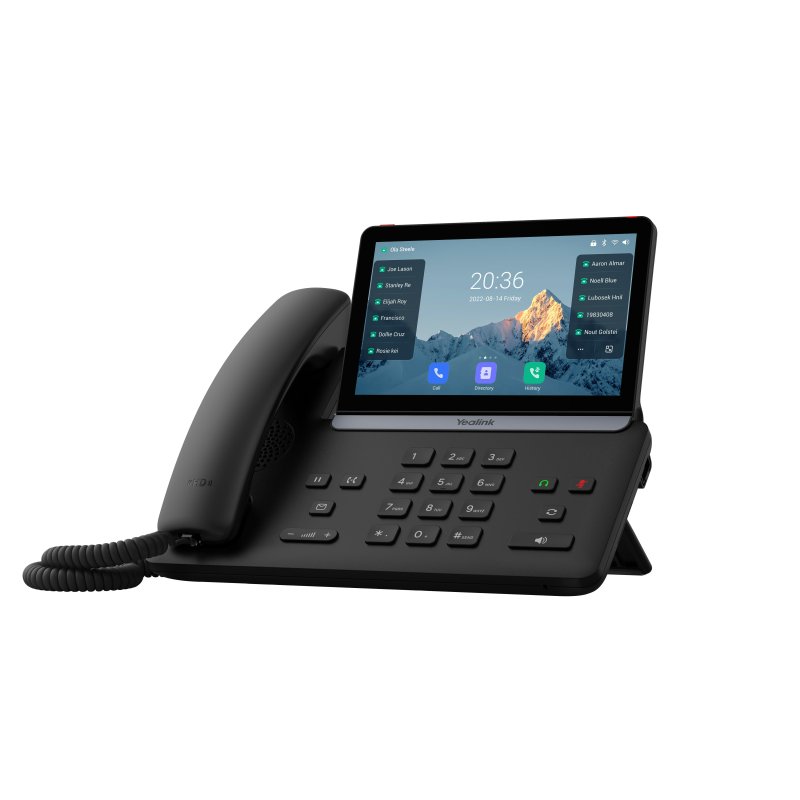 Yealink SIP-T88W SIP telefon, PoE, 7"bar. LCD, GigE, 16 SIP účtů, BT, Wi-Fi 6 - obrázek č. 2