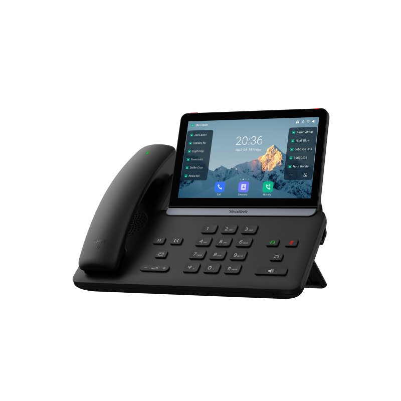 Yealink SIP-T88W Pro SIP telefon, PoE, 7"bar. LCD, GigE, 16 SIP účtů, BT sluchátko, Wi-Fi 6 - obrázek č. 2