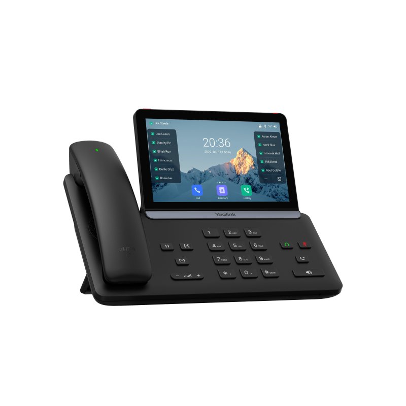 Yealink SIP-T88W Pro SIP telefon, PoE, 7"bar. LCD, GigE, 16 SIP účtů, BT sluchátko, Wi-Fi 6 - obrázek č. 1