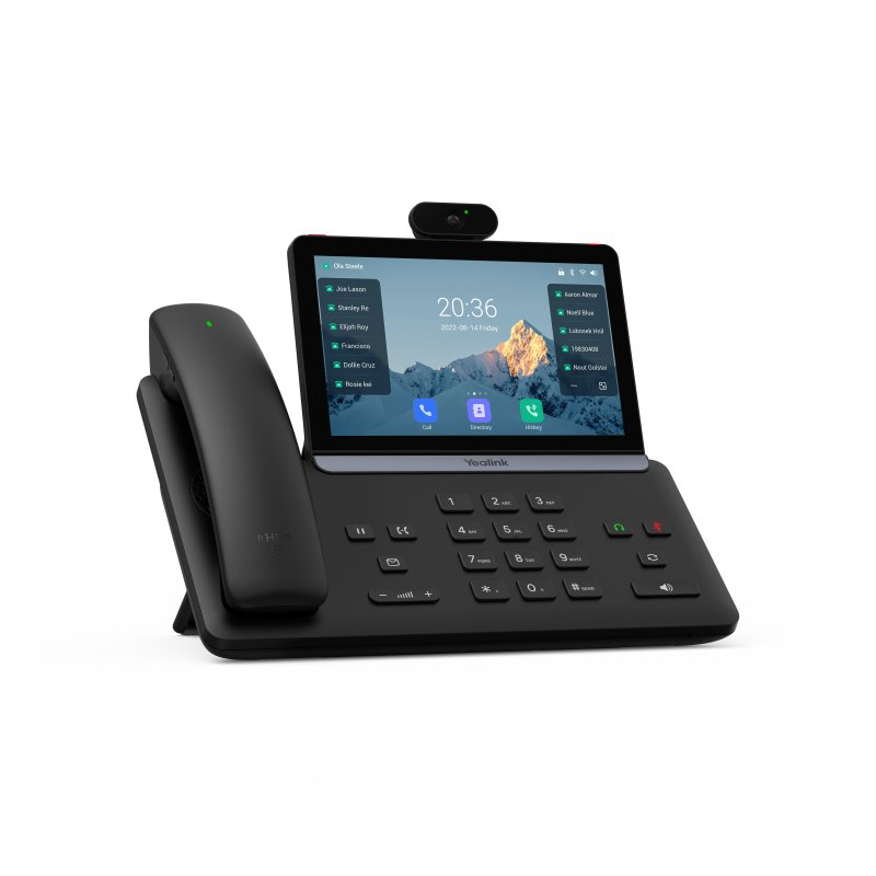 Yealink SIP-T88V Pro SIP telefon, PoE, 7" LCD, GigE, 16 SIP účtů, BT sluchátko, Wi-Fi, H.264 - obrázek č. 1