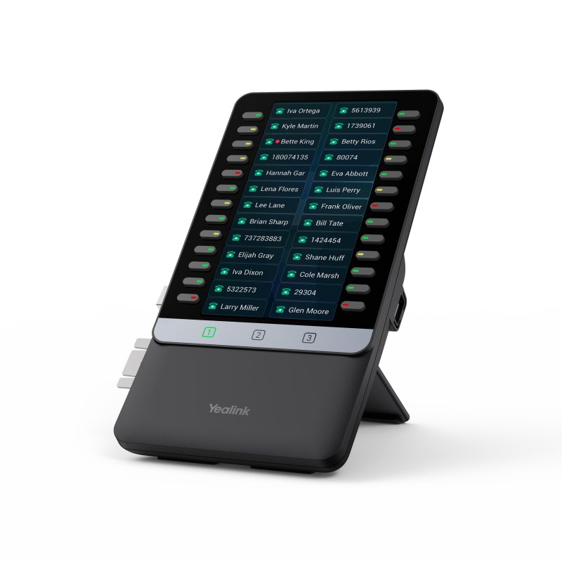 Yealink EXP55, rozšiřující modul s LCD pro telefony T7x / T8x, 26 tlačítek - obrázek produktu