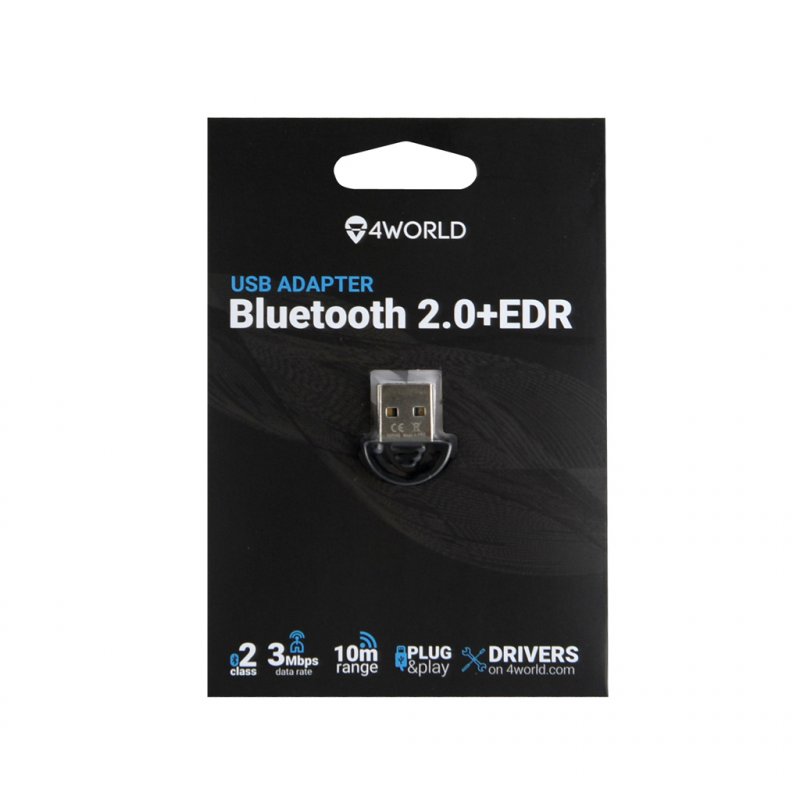 4World Bluetooth 2.0+EDR2.1 USB micro adapter - obrázek č. 1