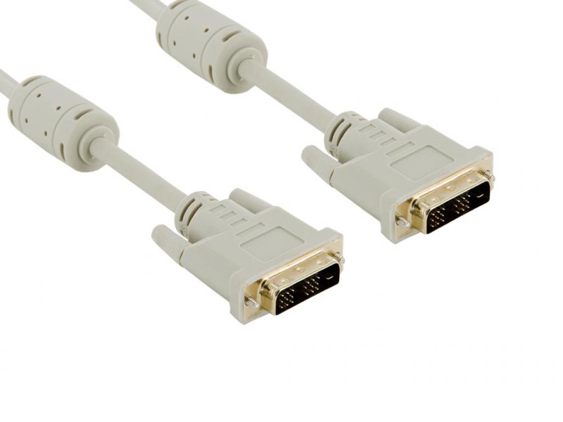 4World Kabel DVI-D 18+1M-18+1M 1.8m Gray - obrázek produktu