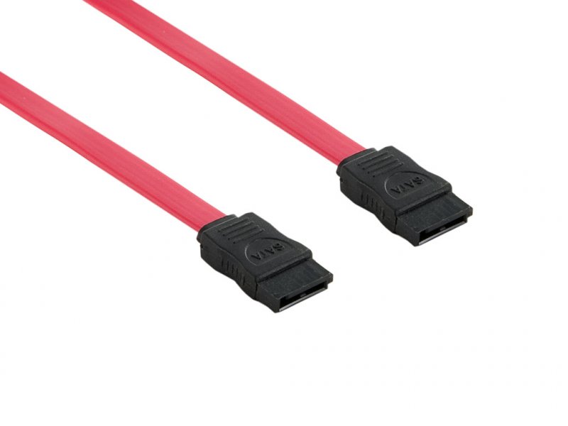 4World Kabel SATA M/ M 7pin 100cm Red - obrázek produktu