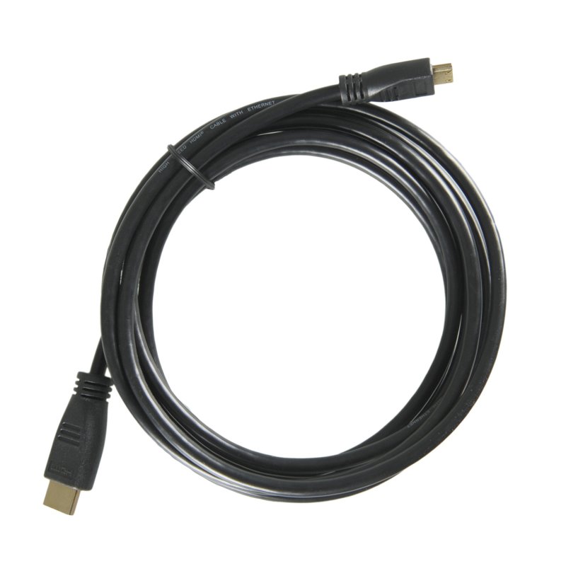 4World Kabel HDMI-Mini HDMI 1.3 19M-19M 3.0m Black - obrázek č. 1