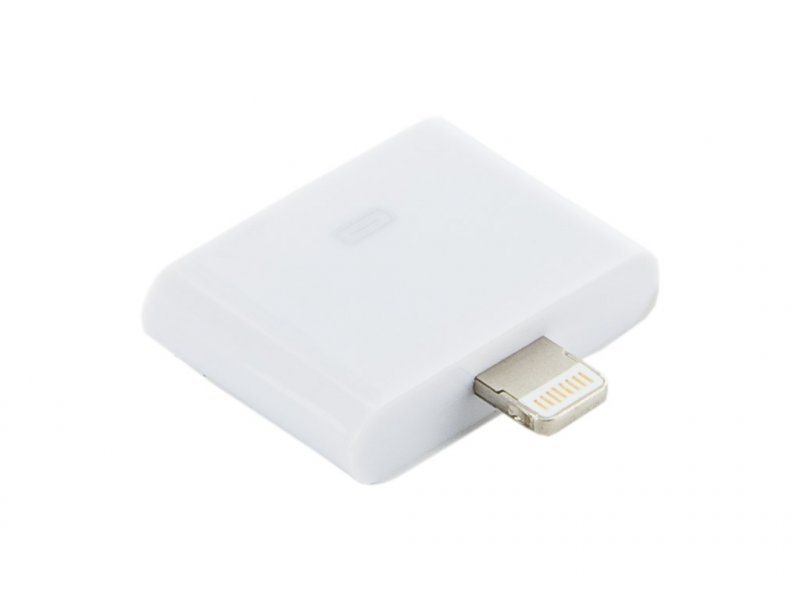 4World Adaptér Apple 30pin na Lightning White - obrázek produktu