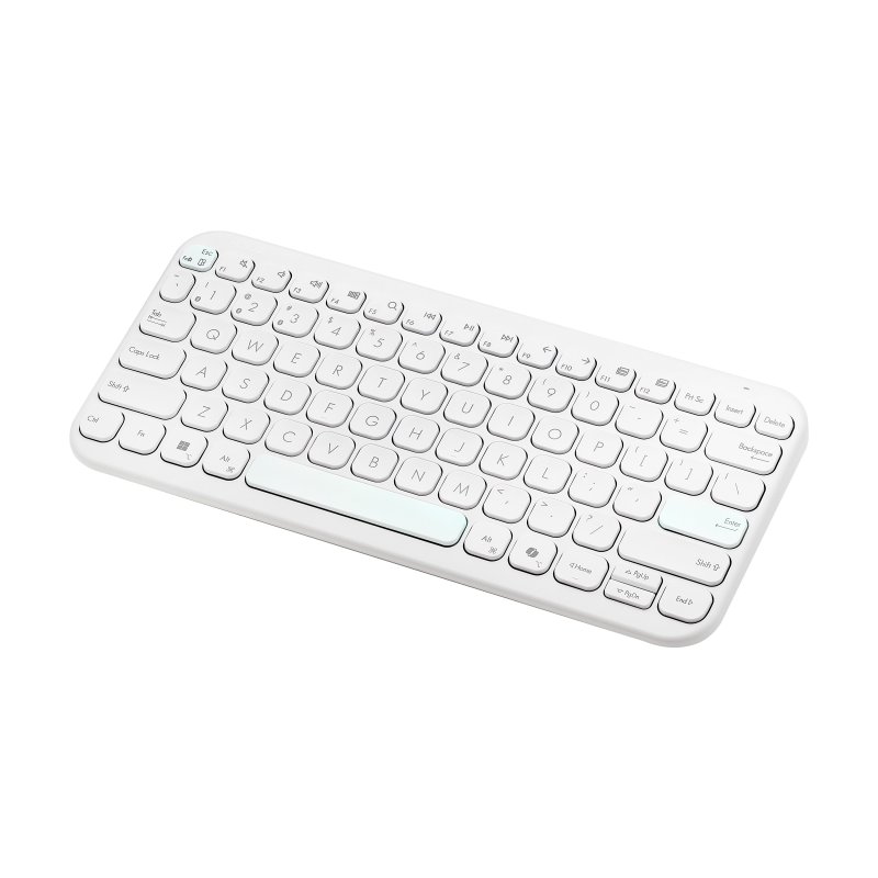 ASUS Marshmallow KW100 / Bezdrátové Bluetooth / CZ / SK / Bílá - obrázek č. 2