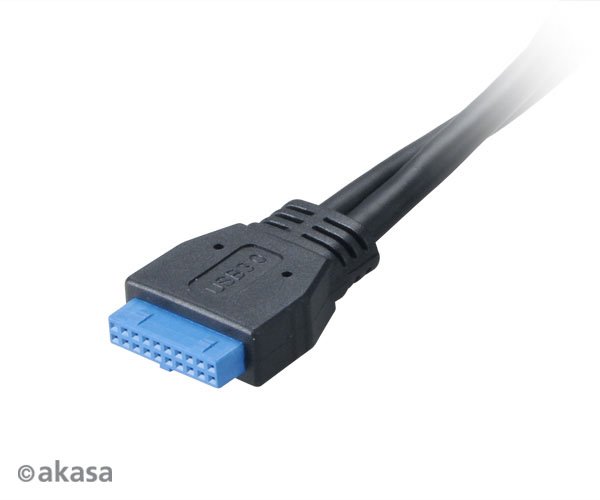 AKASA 2.5" SSD & HDD adaptér s 2x USB 3.0 - obrázek č. 2