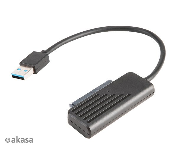 AKASA USB 3.1 adaptér pro 2,5" HDD a SSD - 20 cm - obrázek produktu