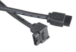 AKASA - černý 6Gb/ s SATA3 kabel 90° - 50 cm - obrázek produktu