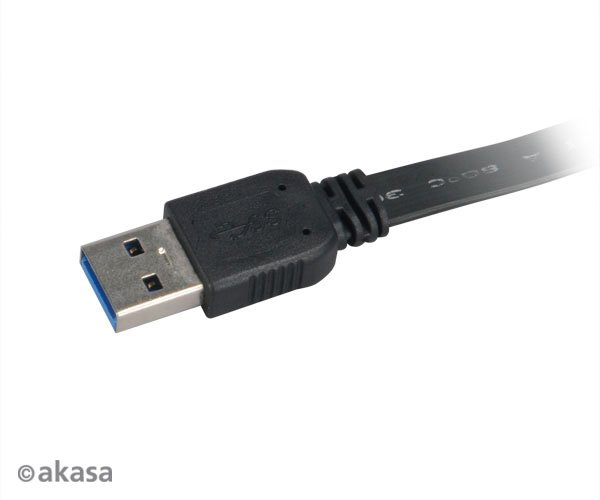 AKASA - Proslim - USB 3.0 A na mikro B - 1,5 m - obrázek č. 2