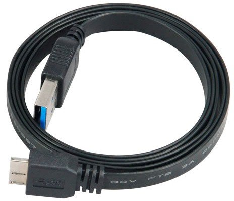 AKASA - Proslim - USB 3.0 A na mikro B - 1,5 m - obrázek produktu