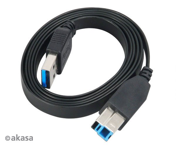 AKASA - Proslim - USB 3.0 A na B - 1,5 m - obrázek produktu