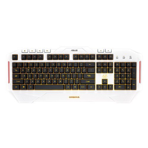 ASUS Cerberus arctic gaming keyboard (US layout) - obrázek č. 4
