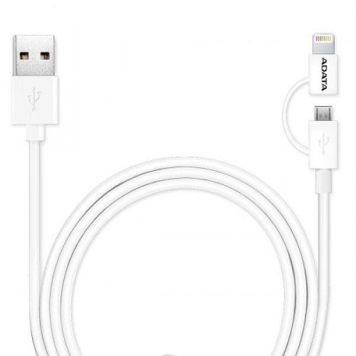 ADATA Lightning kabel MFi 1m  bílý - obrázek produktu