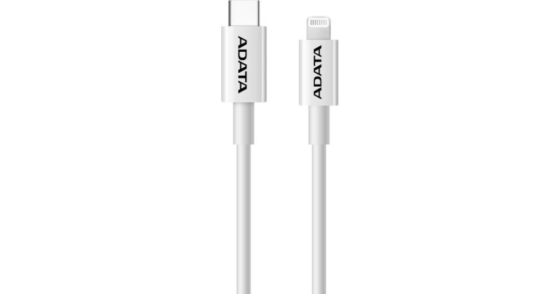 ADATA kabel USB-C na Lightning bílý - obrázek č. 1