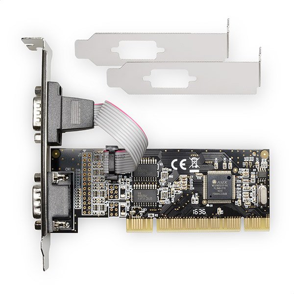 AXAGON PCI adapter 2x sériový port + LP - obrázek č. 2