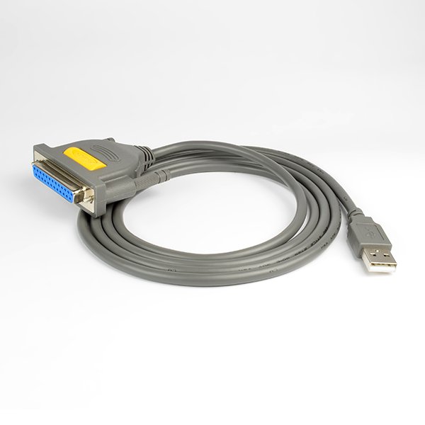 AXAGON ADP-1P25, USB2.0 - paralelní DB25F printer adaptér, 1.5m - obrázek produktu