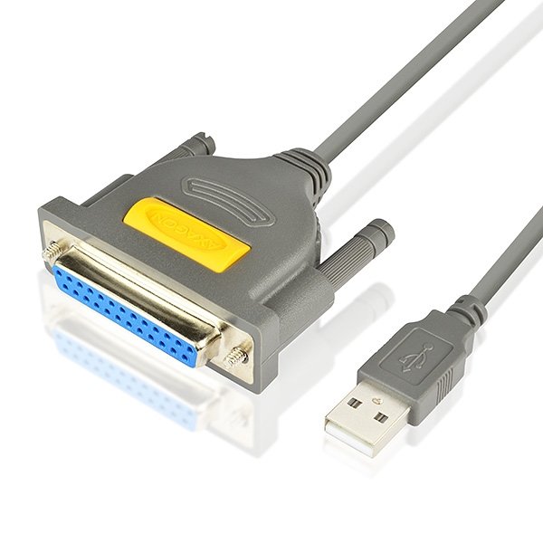 AXAGON ADP-1P25, USB2.0 - paralelní DB25F printer adaptér, 1.5m - obrázek č. 1