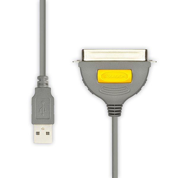 AXAGON ADP-1P36, USB2.0 - paralelní 36-pin Centronics printer adaptér, 1.5m - obrázek č. 2