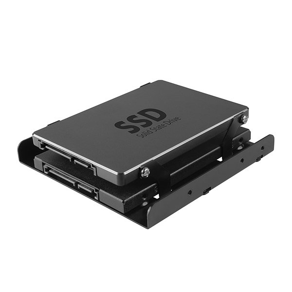 AXAGON RHD-225L, hliníkový rámeček pro 2x 2.5" HDD/ SSD do 3.5" pozice - obrázek č. 3