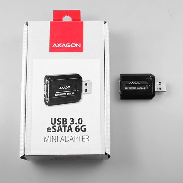 AXAGON ADSA-ES, USB3.0 - eSATA 6G MINI adaptér - obrázek č. 4
