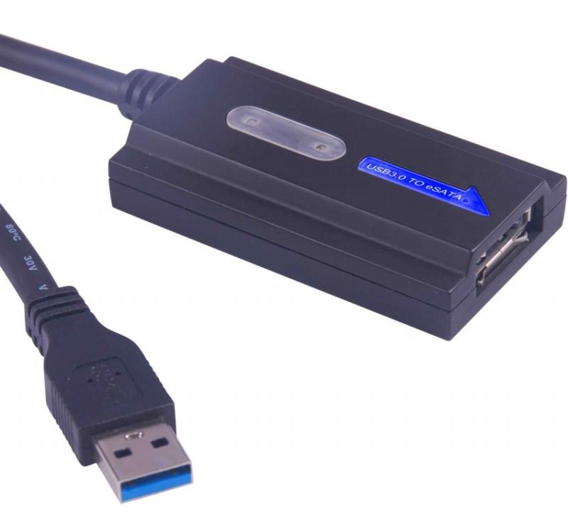USB 3.0 - E-SATA adaptér s kabelem - obrázek produktu