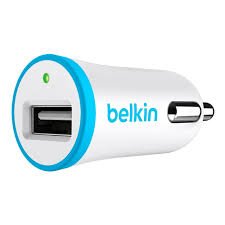 BELKIN Single micro car charger, modrá - obrázek produktu
