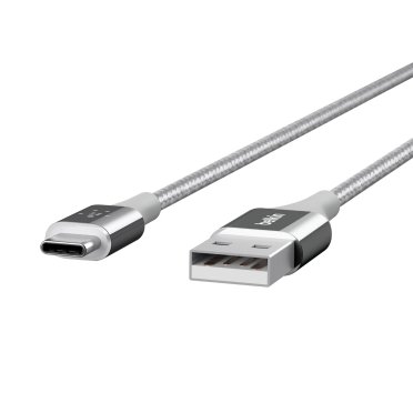 BELKIN Duratek USB-C toUSB  A Cable 1.2M,stříbrný - obrázek č. 1