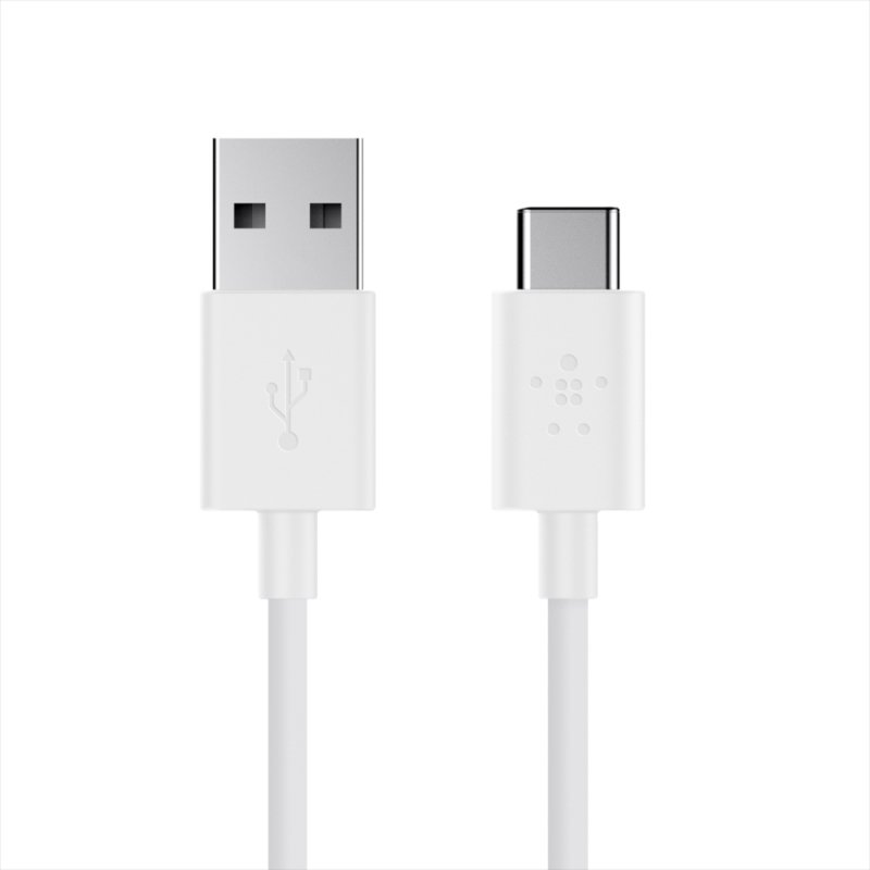 BELKIN MIXIT UP USB-A 2.0/ USB-C, 3A, bílý - obrázek produktu