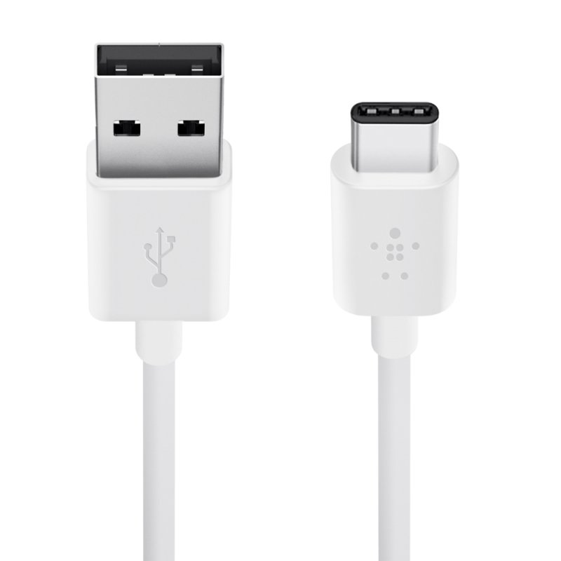 BELKIN MIXIT UP USB-A 2.0/ USB-C, 3A, bílý - obrázek č. 1