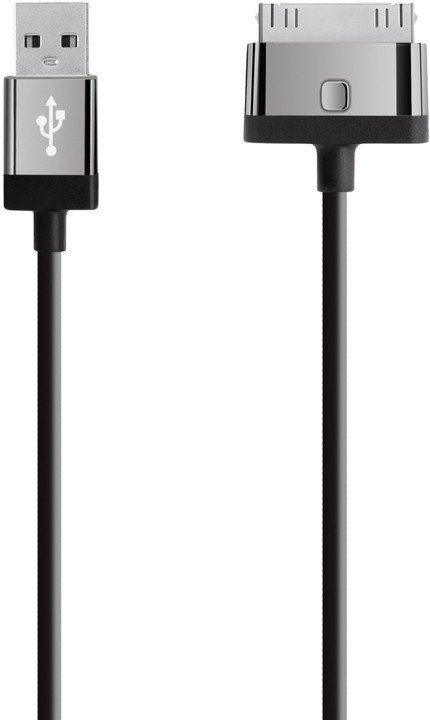 BELKIN MIXIT UP 30-Pin - USB kabel, černý, 2m - obrázek produktu