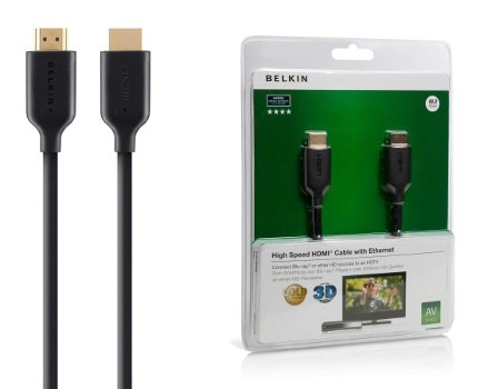 BELKIN Gold High-speed HDMI kabel s Ethernet a podporou 4K/ UltraHD, 5m - obrázek produktu