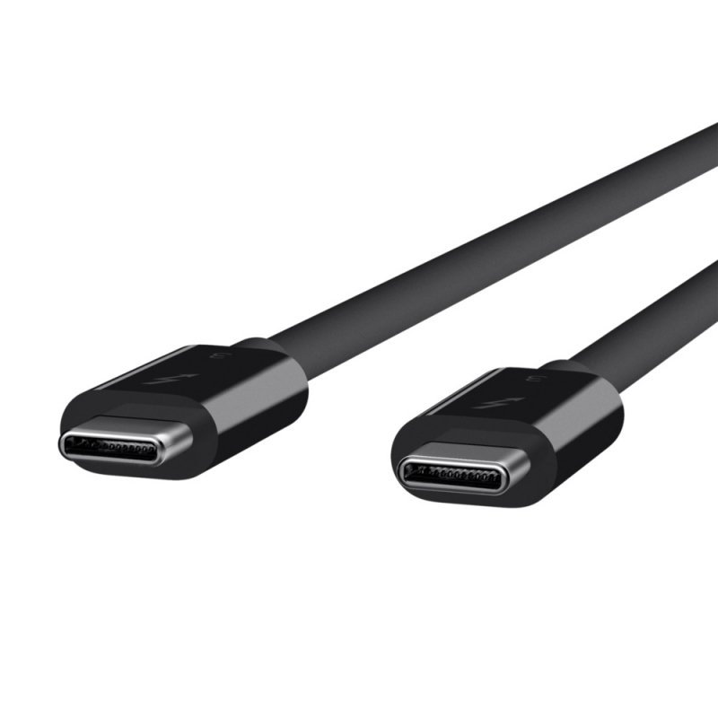 BELKIN CABLE,THUNDERBOLT 3 USB-C, 0,8m, 5A, 100W, černý - obrázek produktu