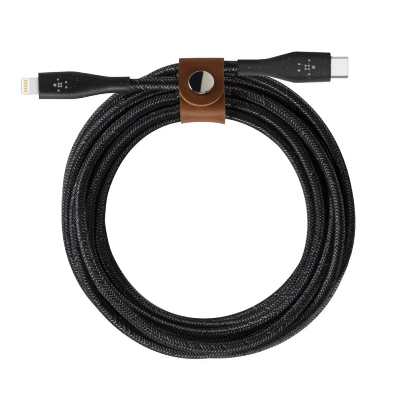 BELKIN DuraTek Plus Lightning na USB-C 1,2m, černý - obrázek č. 2