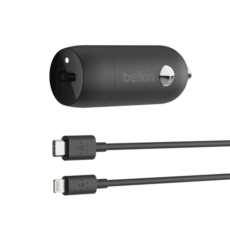 BELKIN 18W autonabíječka + USB-C -  Lightning kabel - obrázek č. 2