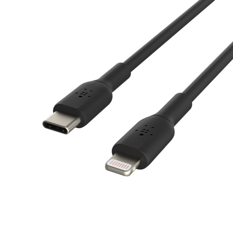 BELKIN kabel USB - C - Lightning, 1m, černý - obrázek č. 1