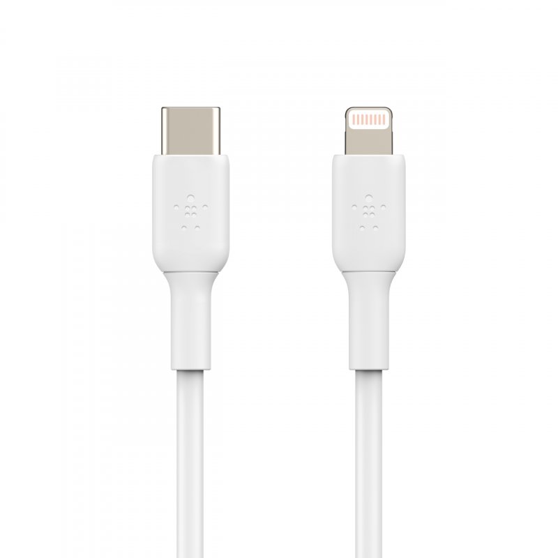 Belkin Lighting to USB-C kabel, 2m, bílý - obrázek produktu