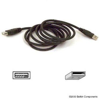 BELKIN USB prodlužovací kabel, A-A konektory, 1.8m (F3U134b06) - obrázek produktu