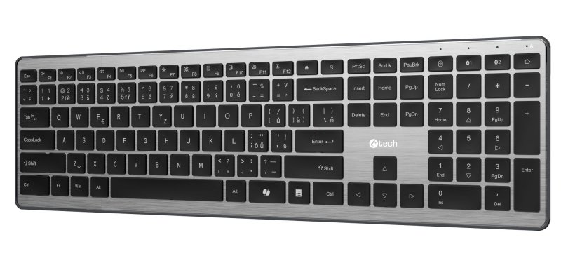 Klávesnice C-TECH Quallis KB-118 Dual mode, - obrázek č. 2