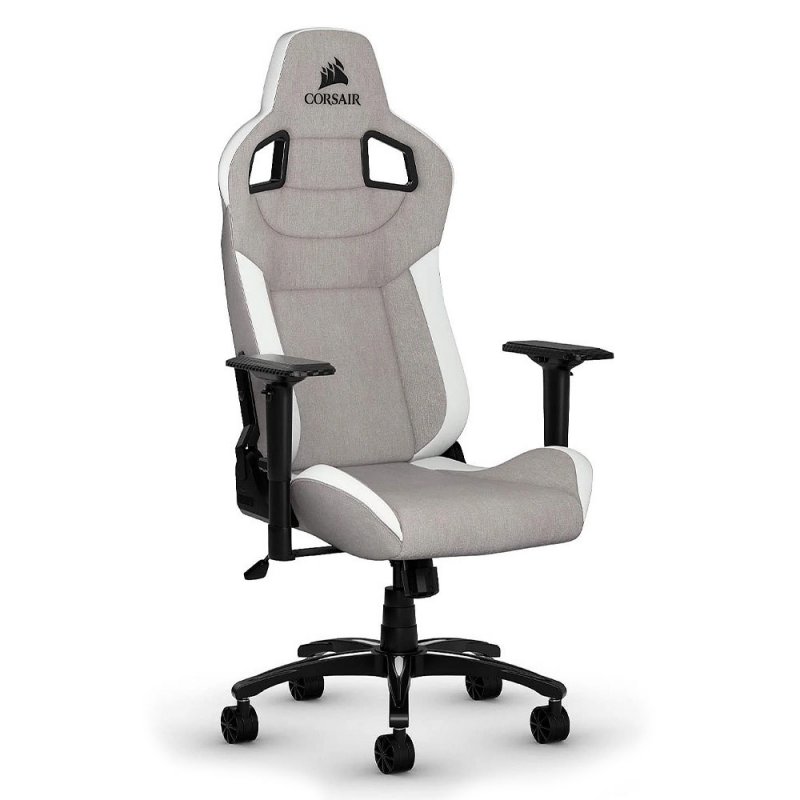 CORSAIR gaming chair T3 Rush grey/ white - obrázek č. 1
