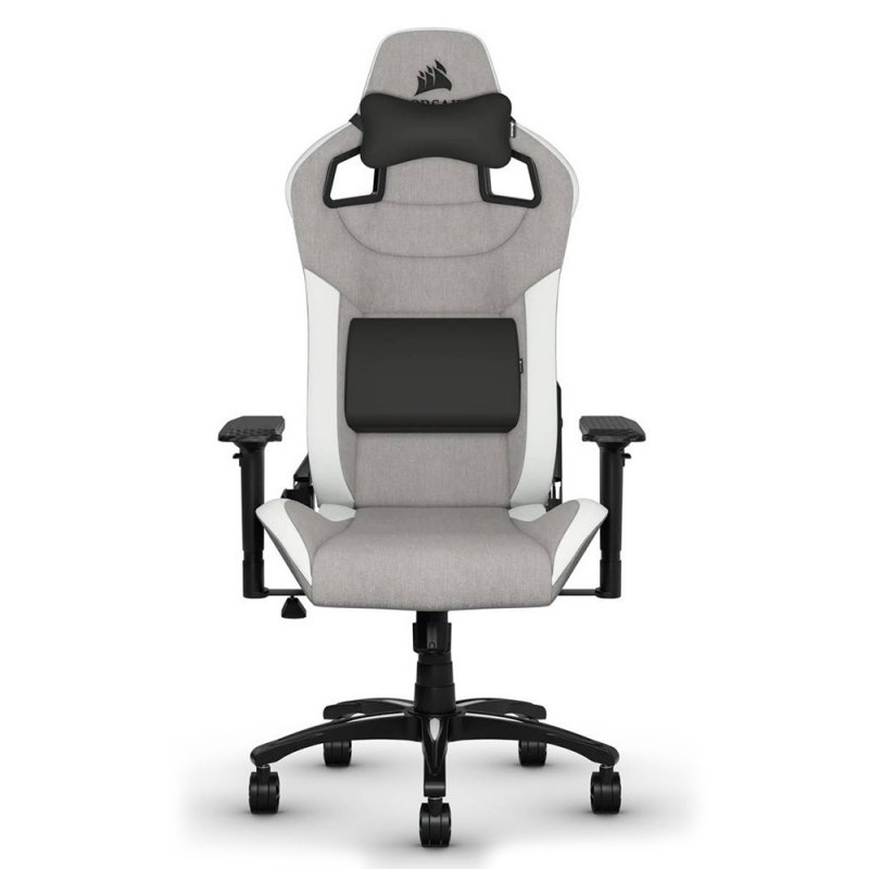 CORSAIR gaming chair T3 Rush grey/ white - obrázek produktu