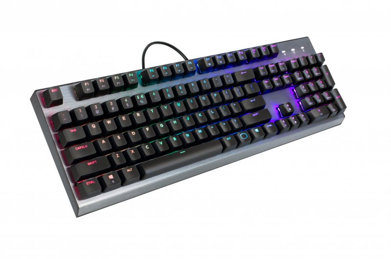 Cooler Master CK350 RGB mechanická klávesnice US modré - obrázek produktu